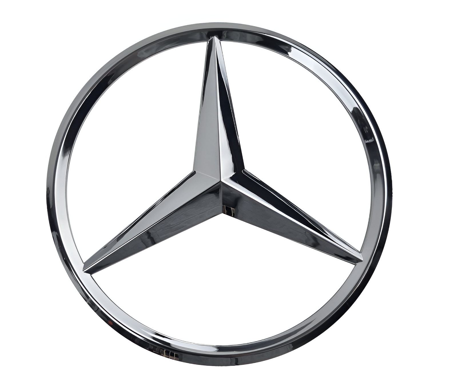 Chrome Grill Badge Compatible With Mercedes-Benz C-Class W204