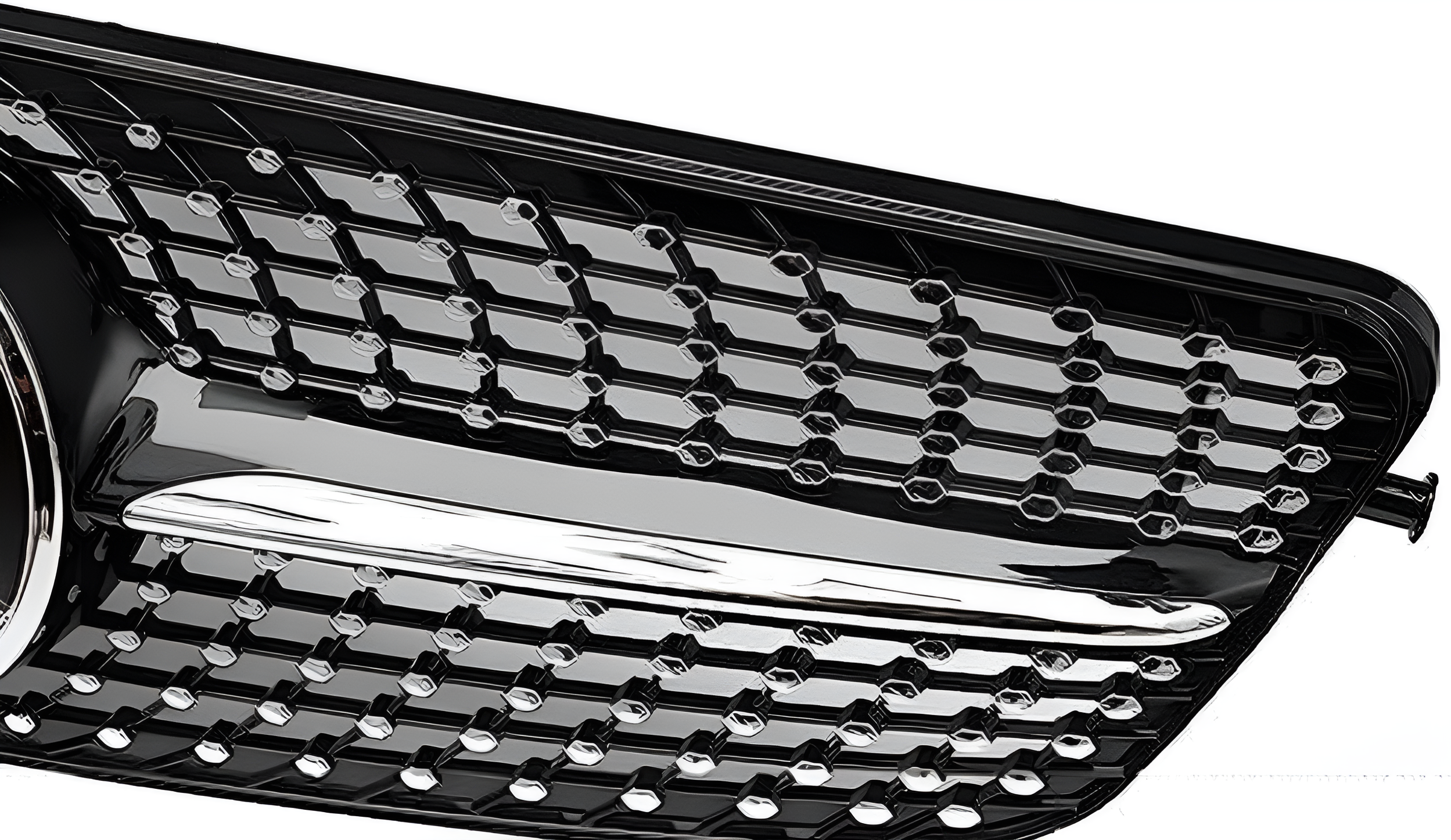 Mercedes Diamond Grille W204 without Badge - Image 4