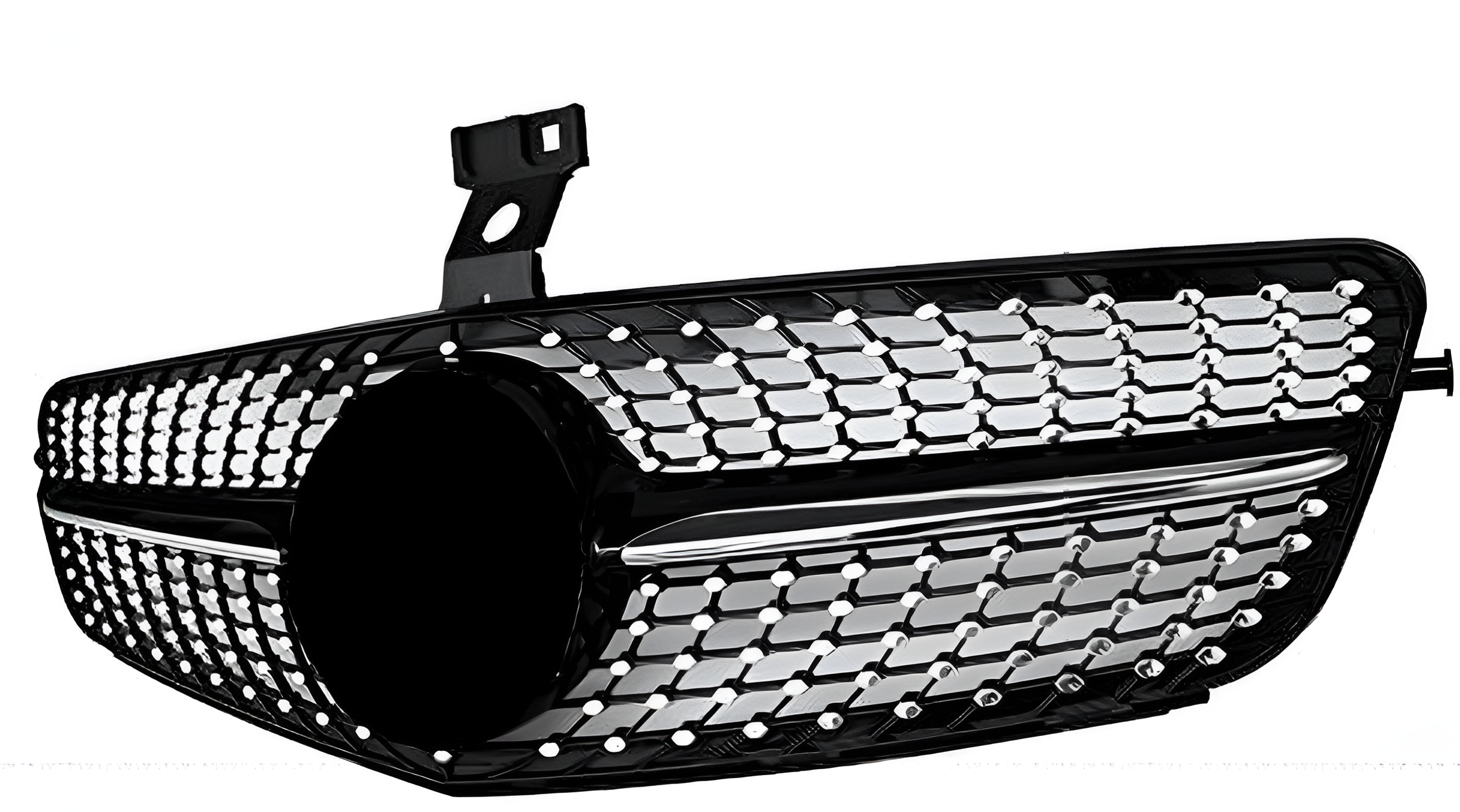 Mercedes Diamond Grille W204 without Badge - Image 3